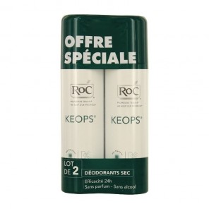 Desodorante seco Roc Keops 150ml x2