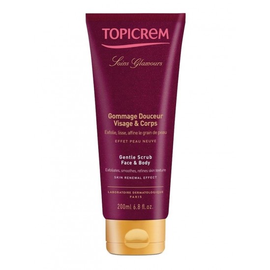 Topicrem Soins Glamours Gommage Visage & Corps 200 ml Topicrem Soins Glamours Gommage Visage & Corps 200 ml