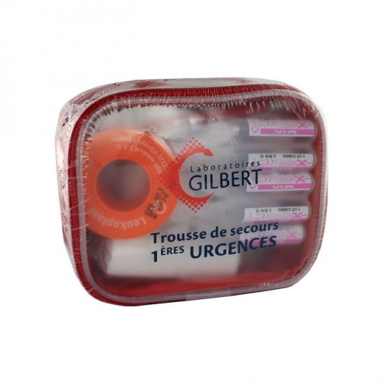 Gilbert Trousse de Secours Essentielle 1ères Urgences Gilbert Trousse de Secours Essentielle 1ères Urgences