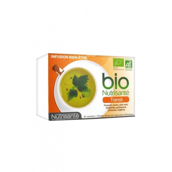 Nutrisanté Infusion Bio Transit 20 Sachets Nutrisanté Infusion Bio Transit 20 Sachets