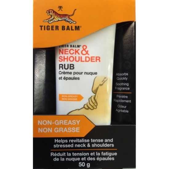 Tiger Balm Crème Pour Nuque et Épaules 50 g Tiger Balm Crème Pour Nuque et Épaules 50 g