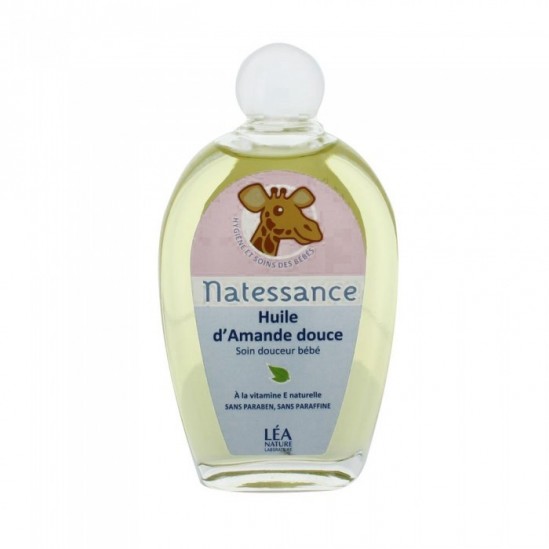 Natessance Huile d'Amande Douce Bébé 100ml Natessance Huile d'Amande Douce Bébé 100ml