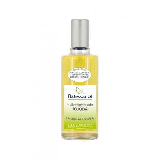 Natessance Huile Régénérante Jojoba 100ml Natessance Huile Régénérante Jojoba 100ml