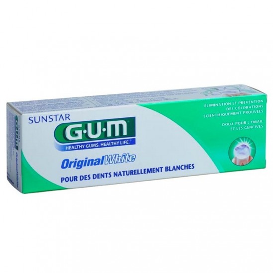 Gum Original White Dentifrice Tube 75ml Gum Original White Dentifrice Tube 75ml