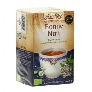 Yogi Tea Infusión Buenas noches caja de 17 bolsitas de té