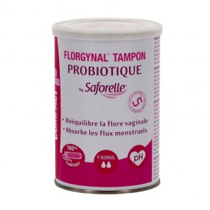 Saforelle Florgynal tampón probiótico x9