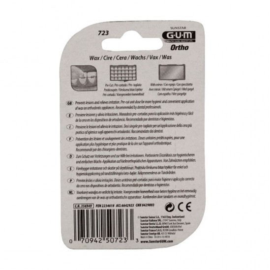 Goma Ortodoncia Cera 723...