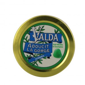 Valda Pastillas para la garganta Menta Eucalipto