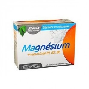 Nutrisanté Magnesio + Vitaminas 24 Comprimidos Efervescentes
