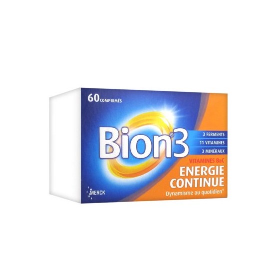Bion 3 Energie Continue 60 Comprimés Bion 3 Energie Continue 60 Comprimés