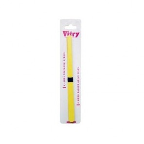 Limas de Corindón Vitrificado sobre Madera 17cm x6 limas