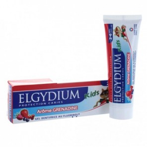 Elgydium Junior Pasta dentífrica granadina 2/6 años 50ml