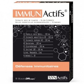 Synactifs immunactifs défenses immunitaires 30 cápsulas