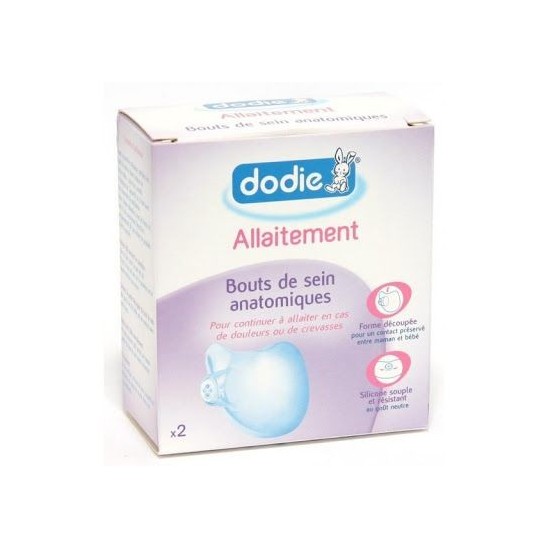 Dodie Allaitement Bouts de Sein Anatomiques x2 Dodie Allaitement Bouts de Sein Anatomiques x2