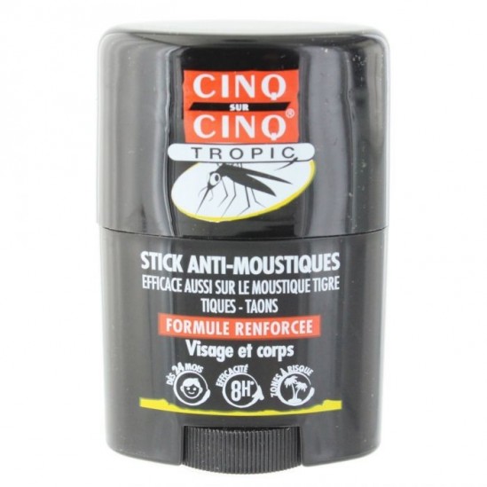 Cinq sur Cinq Tropic Anti Mousquites 20 ml Cinq sur Cinq Tropic Anti Mousquites 20 ml