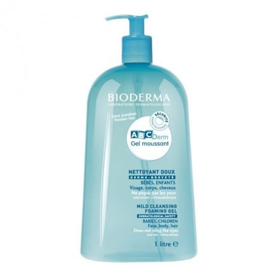 Bioderma abcderm moussant 1 litre Bioderma abcderm moussant 1 litre