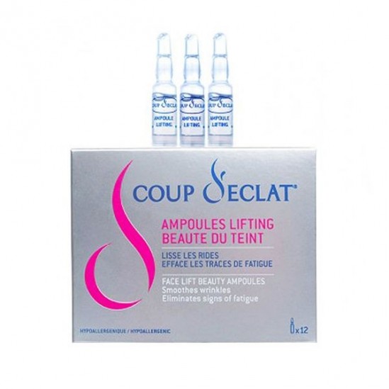 Coup d'éclat l'ampoule lifting immédiat 12 ampoules Coup d'éclat l'ampoule lifting immédiat 12 ampoules