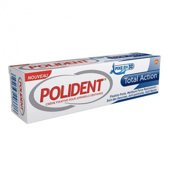 Polident crème fixative total action 40g Polident crème fixative total action 40g