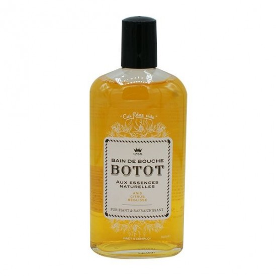 Botot bain de bouche quotidien anis citrus menthe 250ml Botot bain de bouche quotidien anis citrus menthe 250ml