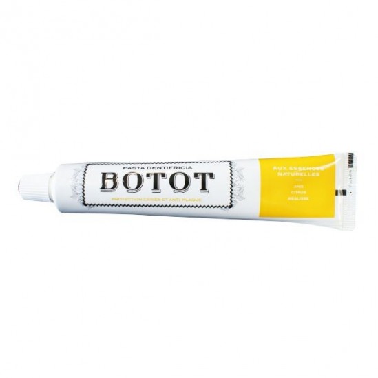 Botot dentifrice anis citrus et réglisse 75ml  Botot dentifrice anis citrus et réglisse 75ml
