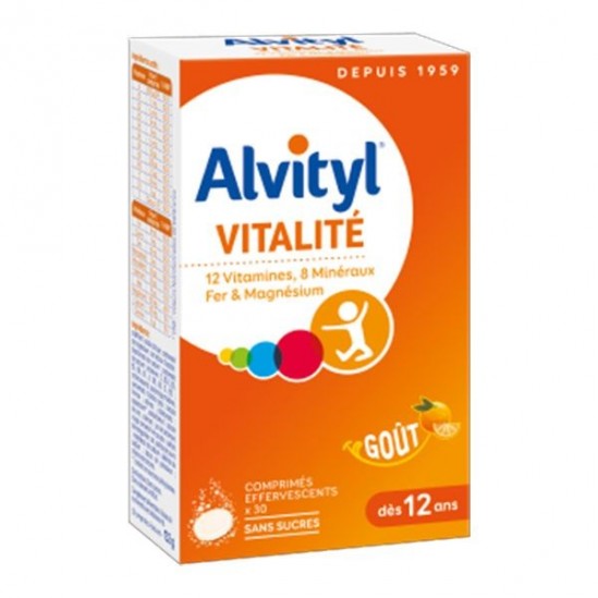 Urgo alvityl effervescents forme équilibre vitalité 30 comprimés Urgo alvityl effervescents forme équilibre vitalité 30 comprimés