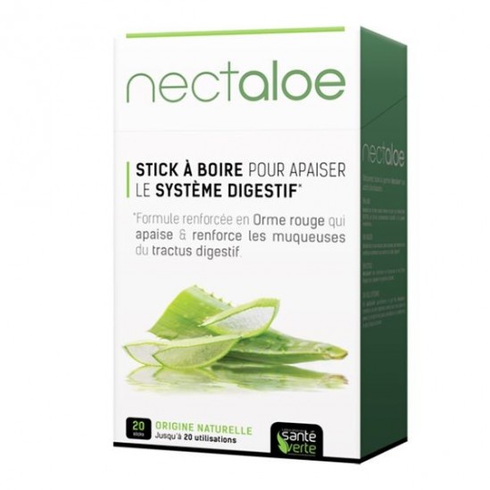 Santé Verte Nectaloé 20 Sticks Santé Verte Nectaloé 20 Sticks
