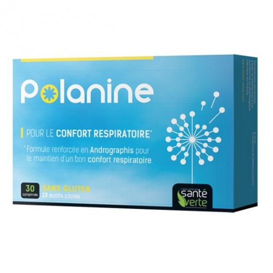 Santé verte polanine reactions saisonnières 30 comprimés Santé verte polanine reactions saisonnières 30 comprimés