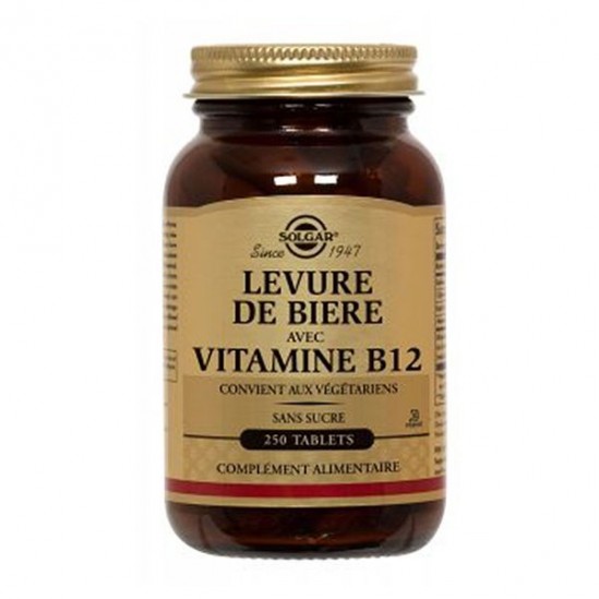 Solgar levure de bière 250 gélules Solgar levure de bière 250 gélules
