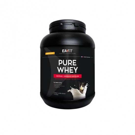 Eafit pure whey vanille intense 750g Eafit pure whey vanille intense 750g