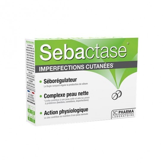 SEBACTASE 30CPR 3C PHARMA SEBACTASE 30CPR 3C PHARMA