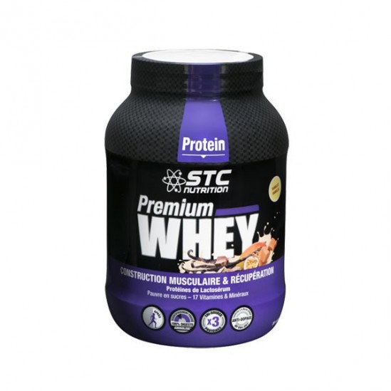 Stc nutrition premium whey protéine caramel beurre salé 750g Stc nutrition premium whey protéine caramel beurre salé 750g