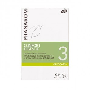 Pranarôm oleocaps 3 confort digestif 30 capsules