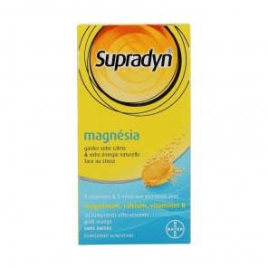 Supradyn magnesia 30 comprimidos efervescentes