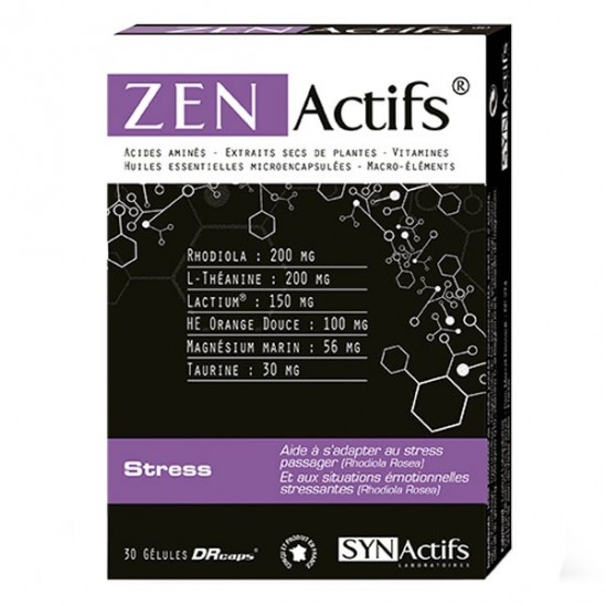 Aragan Synactifs ZenActifs 30 gélules Aragan Synactifs ZenActifs 30 gélules