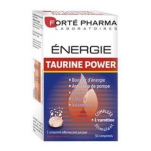 Forté pharma energía taurina 30 comprimidos