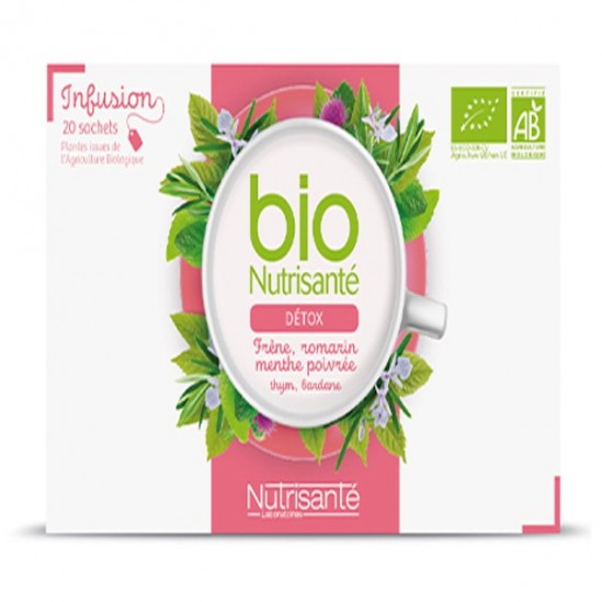 Nutrisanté détox bio 20 sachets Nutrisanté détox bio 20 sachets