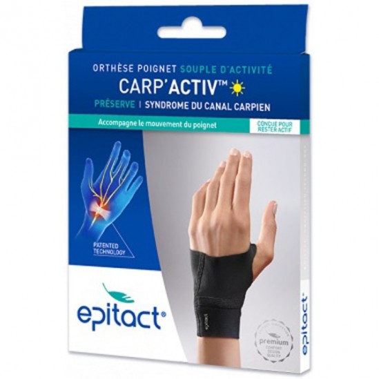 Epitact carp'activ orthèse poignet souple d'activité droit taille S Epitact carp'activ orthèse poignet souple d'activité droit taille S