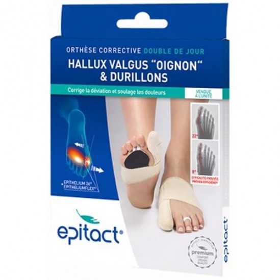 Epitact orthèse corrective double hallux valgus droit taille S Epitact orthèse corrective double hallux valgus droit taille S