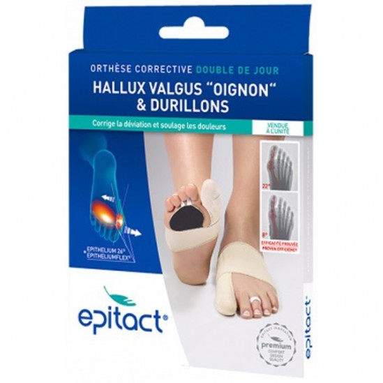 Epitact orthèse corrective double hallux valgus droit taille M Epitact orthèse corrective double hallux valgus droit taille M