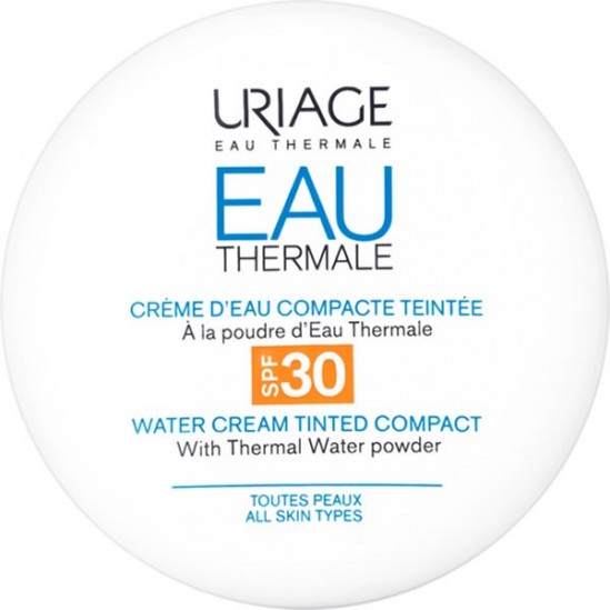 Uriage eau thermale crème d'eau compacte teintée spf30 10g Uriage eau thermale crème d'eau compacte teintée spf30 10g