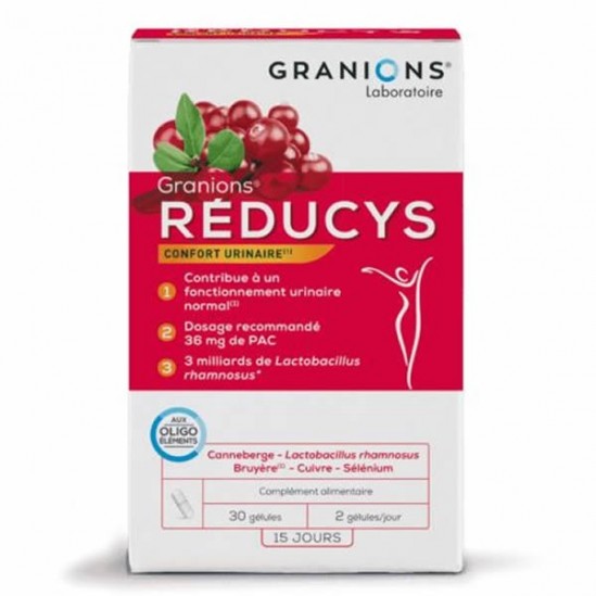 Ea Pharma Granions Réducys Confort Urinaire 30 gélules Ea Pharma Granions Réducys Confort Urinaire 30 gélules