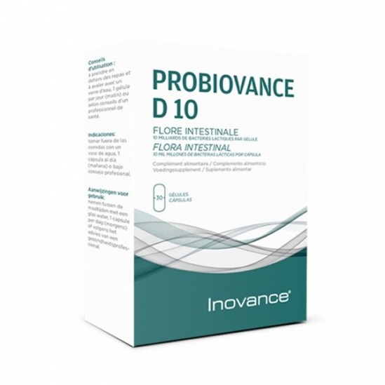 Ysonut inovance probiovance D10 30 gélules Ysonut inovance probiovance D10 30 gélules