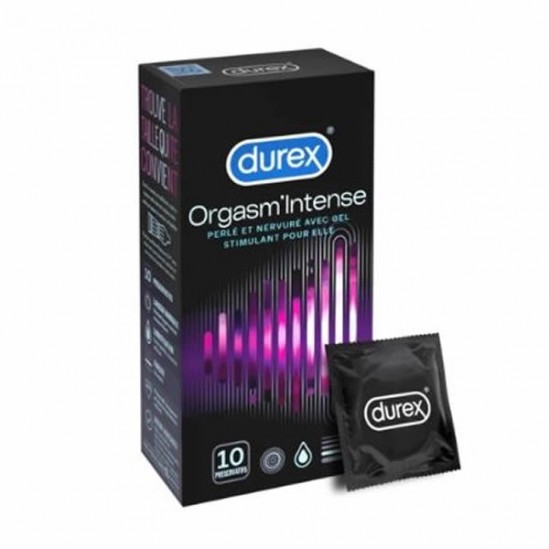 DUREX PRESERV ORGASM INTENSE X10