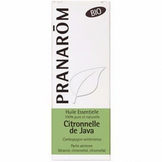 Pranarôm huile essentielle citronnelle de java bio 10ml