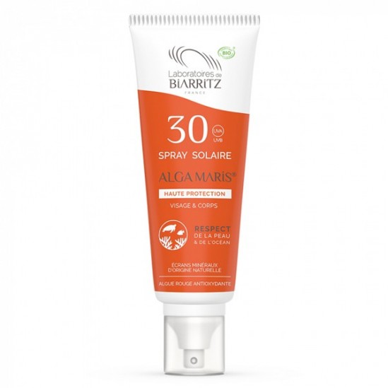 Biarritz crème solaire visage teintée spf50 bio 50ml Biarritz crème solaire visage teintée spf50 bio 50ml