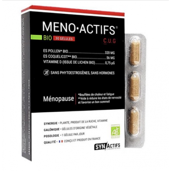 Synactifs meno actifs 60 gélules Synactifs meno actifs 60 gélules