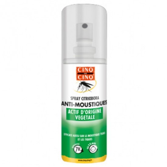 Cinq sur cinq Spray Citriodiol 100ml Cinq sur cinq Spray Citriodiol 100ml
