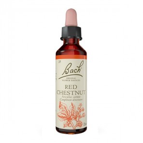 Flores de Bach Red Chestnut no 25 - 20ml