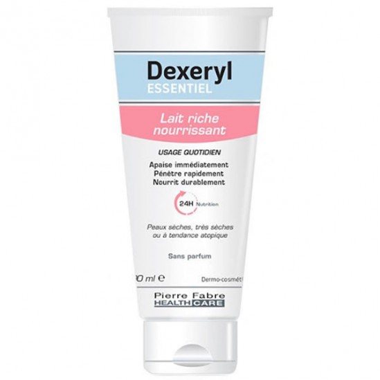 Dexeryl essentiel lait riche nourrissant 200ml Dexeryl essentiel lait riche nourrissant 200ml