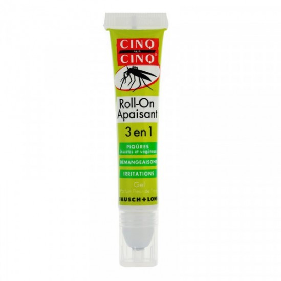 Cinq sur Cinq Roll-on Apaisant 3 en 1 7 ml Cinq sur Cinq Roll-on Apaisant 3 en 1 7 ml